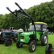 =Deutz 5005, gesehen bei der Oldtimerausstellung in Gudensberg, Juli 2016