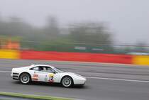 Mitzieher von Peter Everingham, Ferrari 328 GTB  Pirelli Ferrari formula classic ,im Programm des Youngtimer Festival Spa am 24 July 2016