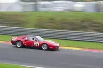 Mitzieher von Myles Poulton, Ferrari 328 GTS  Pirelli Ferrari formula classic ,im Programm des Youngtimer Festival Spa am 24 July 2016