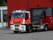 Feuerwehr Aschaffenburg IVECO WLF2 (Florian Aschaffenburg 1/35/2) am 01.08.16 über den Zaun fotografiert