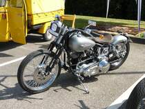 Harley-Davidson FLH beim Konzer Old- und Youngtimertreffen am 17.07.2016