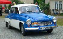 Wartburg 312 Limousine, 31.07.2016 Oldtimerrallye Doberlug-Kirchhain