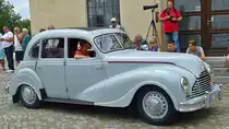 EMW 340 Limousine in einer schönen hellgrauen Lackierung, Top Zustand, 31.07.2016 Oldtimerrallye Doberlug-Kirchhain