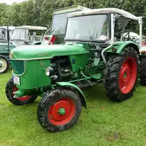 =Deutz D 40, präsentiert bei der Oldtimerausstellung in Gudensberg, Juli 2016