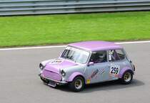 Detlev Wassong (D) Rover Mini Cooper S beim  Kampf der Zwerge  auf dem Formel 1-Kurs von Spa-Francorchamps, beim Youngtimer Festival Spa 24 July 2016