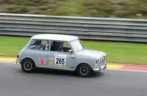 Stephane Edouard (F), Austin Cooper S beim  Kampf der Zwerge  auf dem Formel 1-Kurs von Spa-Francorchamps, beim Youngtimer Festival Spa 24 July 2016