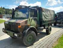 Unimog der Bundeswehr. Tag der offenen Tür Kaserne Regen. 15.07.2016
