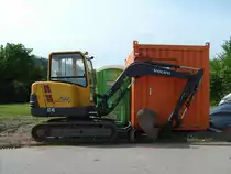 Volvo EC 45 aufgenommen am 13.05.2007