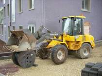 Volvo L 30B Pro am 21.03.2008 auf einer Baustelle in Trier