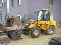 Volvo L 30B Pro am 21.03.2008 auf einer Baustelle in Trier