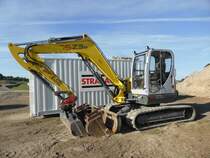Wacker Neuson RD 75Z3 eingesetzt beim Bau der B50n, 26.07.2015