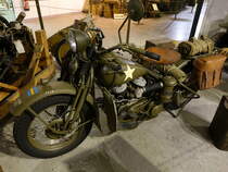 Normandy Tank Museum, Harley Davidson, Modell WLA (13.07.2016)