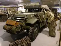 Normandy Tank Museum, M3 Half Track Personnel Carrier, White Motor Co., White Motor 160 AX (13.07.2016)