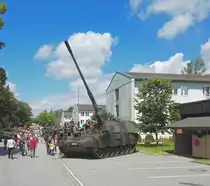 Aufnahme vom Tag der offenen Tür Kaserne Regen 15.07.2016