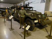 Normandy Tank Museum, Scout Car M3A1, Hersteller White Motor Co., Herkules Motor JXD (13.07.2016)