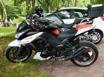 =Kawasaki Z1000, gesehen in Kell am See im Juli 2016