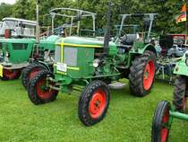 =Deutz, steht bei der Oldtimerausstellung in Gudensberg im Juli 2016