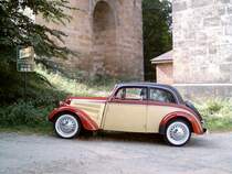 Mein IFA F8 bei einem Ausflug zur Gltzschtalbrcke

