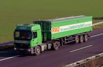 Mercedes Actros  RWZ  unterwegs auf der A-61 zwischen Rheinbach und Weilerswist - 20.10.2008
