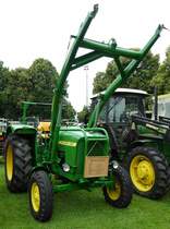=John Deere - Lanz 700, gesehen in Gudensberg im Juli 2016