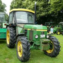 =John Deere 1640 steht bei der Oldtimeraustellung in Gudensberg im Juli 2016