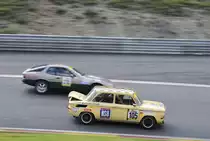 Klaus Backes im NSU TT ist schneller als der Porsche 924, 2. Rennen der Youngtimer Trophy A, Youngtimer Festival Spa 24.7.2016