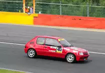 Nr.403 Franz Hasenstab im Peugeot 205 GTI 1.6 2. Rennen der Youngtimer Trophy A, Youngtimer Festival Spa 24.7.2016