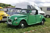 Hoffmann Citroen 2CV Cabrio, beim 7. Internationalen Deutschlandtreffen der Freunde des 2CV 2016. Mechernich Kommern 30.7.2016