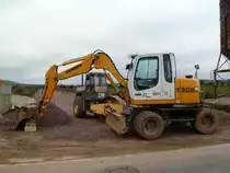 Liebherr A 309 Litronic aufgenommen am 13.10.2013