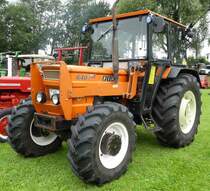 =Fiat 640 DT steht bei der Oldtimerausstellung in Gudensberg, Juli 2016