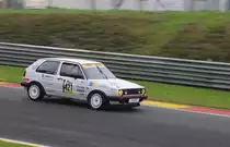 Nr.421 Korte-Herrmannim VW Golf 2 GTI 16v, 2. Rennen der Youngtimer Trophy A, Youngtimer Festival Spa 24.7.2016