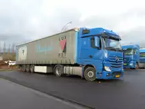 Mercedes-Benz Actros 1845 aufgenommen am 10.01.2016