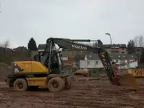 Volvo EW 160 aufgenommen am 15.03.2009