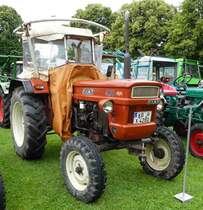 =Fiat 420 steht bei der Oldtimerveranstaltung in Gudensberg, Juli 2016