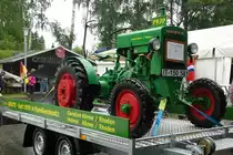 =Deutz, 11 PS, Bj. 1939, gesehen in Gudensberg im Juli 2016