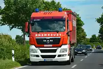 MAN, WLF-1 (Wechselladefahrzeug) der Feuerwehr Euskirchen - 29.06.2016