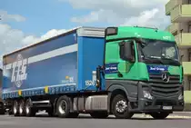 MB Actros von  Jost Group  aus Polen in Euskirchen - 28.06.2016