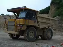 Caterpillar 771D aufgenommen am 26.05.2007