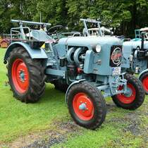 =Eicher ED 26, abgestellt anl. Oldtimerausstellung in Gudensberg, Juli 2016