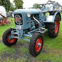 =Eicher ED 26, abgestellt anl. Oldtimerausstellung in Gudensberg, Juli 2016