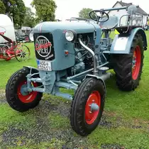 =Eicher ED 26, abgestellt anl. Oldtimerausstellung in Gudensberg, Juli 2016