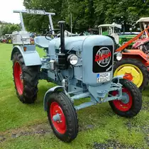 =Eicher ED 16, abgestellt anl. Oldtimerausstellung in Gudensberg, Juli 2016