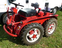 Hela Varimot, Kleintraktor mit Allradantrieb, Baujahr 1960, 1-Zyl.Diesel von Faryman mit 1125ccm und 14PS, Bulldogtreffen St.Peter, Aug.2016