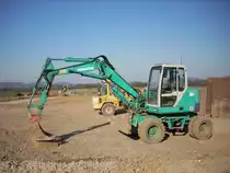 Komatsu PW 95 aufgenommen am 21.03.2009