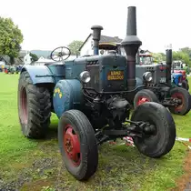 =Lanz Bulldog steht im Juli 2016 in Gudensberg