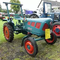 =Lanz Bulli, Bj. 1957, steht im Juli 2016 bei der Oldtimerveranstaltung in Gudensberg
