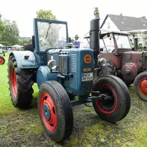 =Lanz Bulldog steht im Juli 2016 in Gudensberg