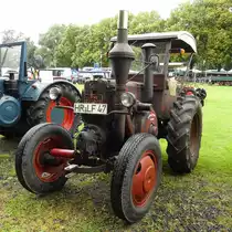 =Lanz D 7506, Bj. 1947, steht im Juli 2016 in Gudensberg
