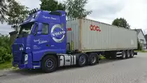 Volvo 460 im niederländischen Beilen aufgenommen - 21. August 2016.