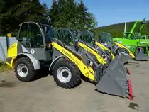 Kramer Allrad 850 bei der Hausausstellung eines Baumaschinenhändlers in Schweich, 14.05.2012